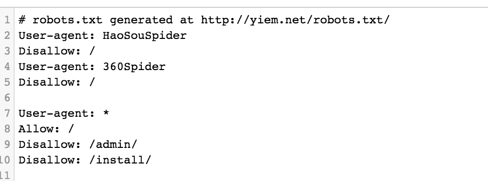 如何屏蔽360搜索引擎（好搜）蜘蛛爬取网站内容-使用Robots屏蔽360Spider、HaoSouSpider、360Spider-Image、360Spider-Video