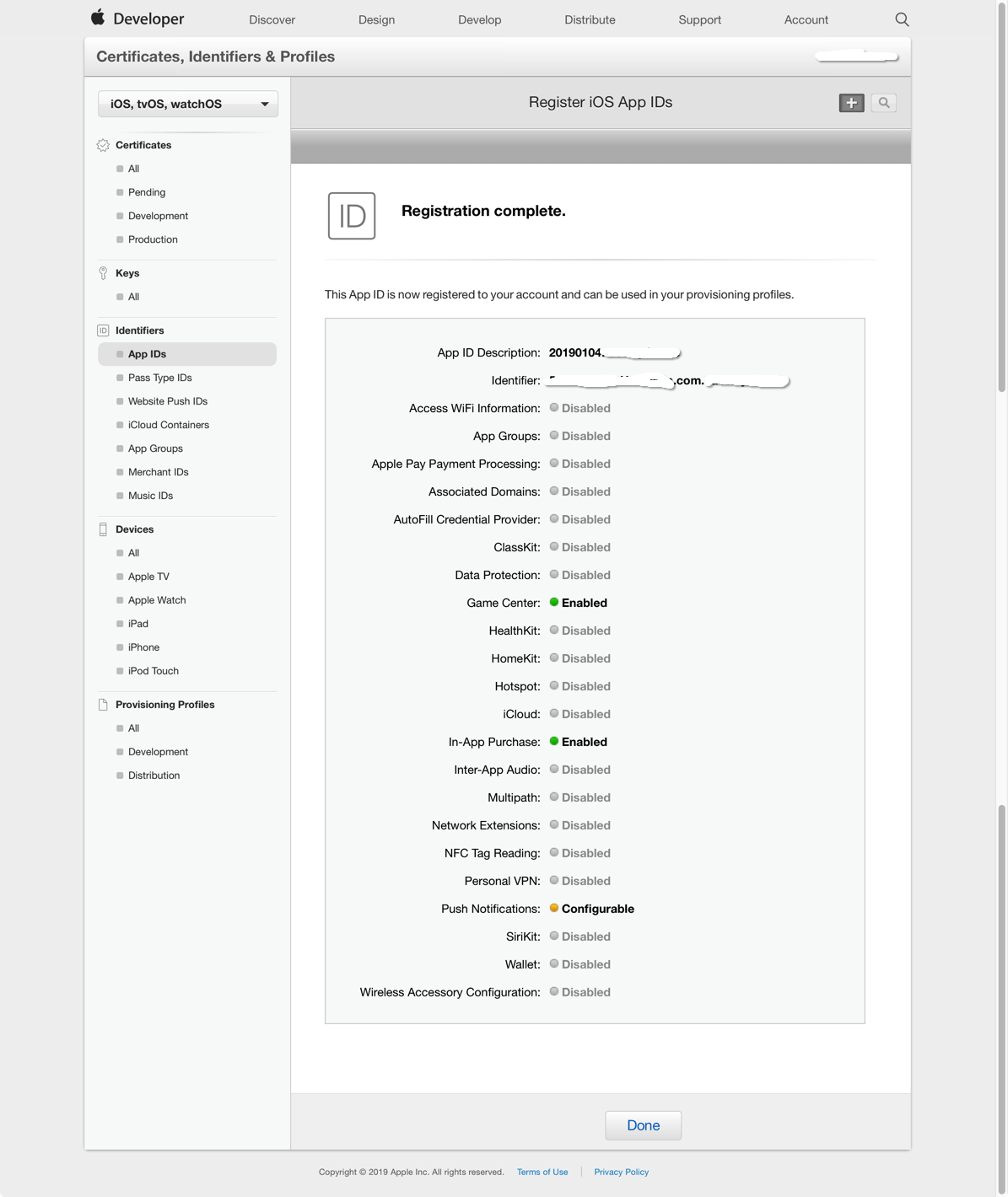 2019# iOS开发证书+生产证书+极光推送#  iOS开发者中心证书生成方法以及极光推送证书使用方法！