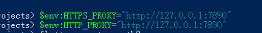 PowerShell - CMD 设置HTTPHTTPS代理